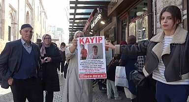 Baba-oğul tarihi çarşıda gezerken birbirini kaybetti...