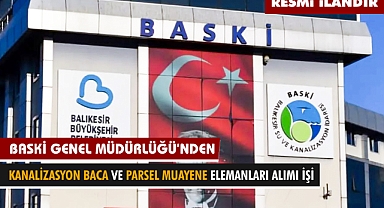 BASKİ GENEL MÜDÜRLÜĞÜ'NDEN
