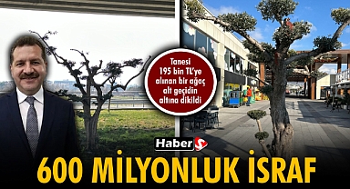 600 milyonluk israf
