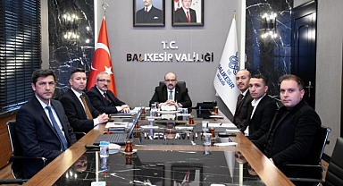 Balıkesir Gönen Tarıma Dayalı İhtisas Sera Organize Sanayi Bölgesi Altyapı Projeleri Değerlendirme Toplantısı Düzenlendi
