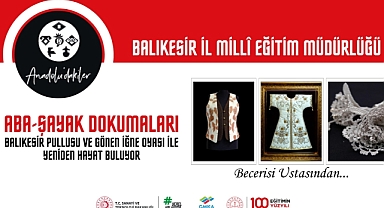 Balıkesir'in Geleneksel El Sanatları