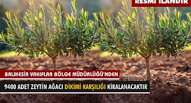 BALIKESİR VAKIFLAR BÖLGE MÜDÜRLÜĞÜ'NDEN