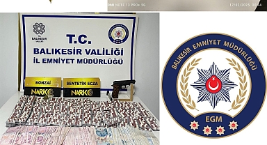 Binlerce Sentetik Hap ve Ruhsatsız Tabanca Ele Geçirildi