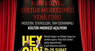 Gömeç Belediye Başkanı Melih Bağcı, Yeni Kültür Merkezinin Açılışını Duyurdu