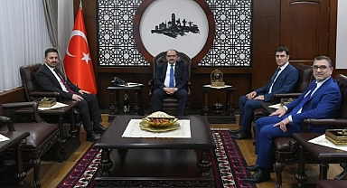 TKDK Başkanı Ahmet Abdullah Antalyalı’dan Vali İsmail Ustaoğlu’na Ziyaret