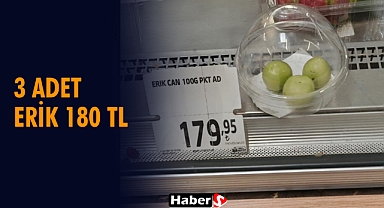 3 Adet Erik 180 Tl: Lüks Meyve Dönemi Mi Başladı?