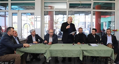 Başkan İbrahim Palaz, Gündoğan Mahallesi’nde Vatandaşlarla Buluştu