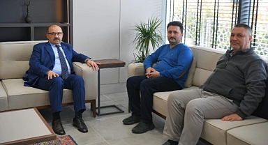 Vali Ustaoğlu’ndan Hasan Avcı’ya Başsağlığı Ziyareti