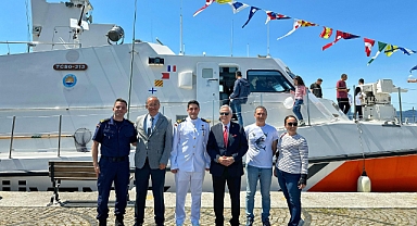 Bandırma'da TCSG-313 Botuna Yoğun İlgi