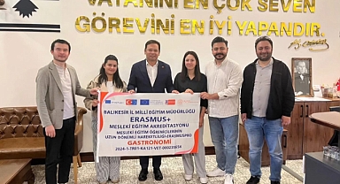 Sındırgılı Öğrenciler İtalya Yolcusu: Erasmus+ Projesiyle 90 Günlük Gastronomi Stajı