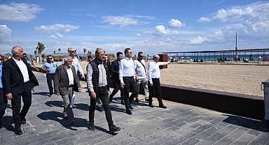 Ayvalık Sezona Hazır! Sarımsaklı Plajı Tatilcileri Bekliyor…