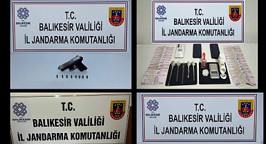 Balıkesir Jandarmasından Kaçakçılık ve Organize Suç Operasyonu: 31 Şüpheliye Gözaltı