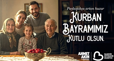Başkan Akın'dan Kurban Bayramı Mesajı