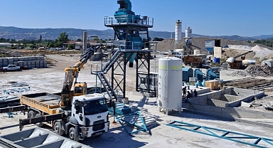 Bigadiç Belediyesi’nden Altyapı ve Üstyapıya Güçlü Yatırım: Beton Santrali Kuruluyor