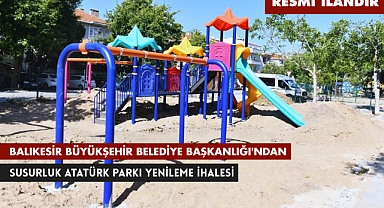 BALIKESİR BÜYÜKŞEHİR BELEDİYE BAŞKANLIĞI'NDAN