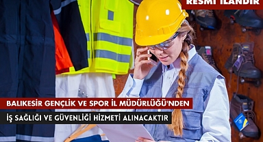 BALIKESİR GENÇLİK VE SPOR İL MÜDÜRLÜĞÜ'NDEN