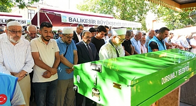 Vali İsmail Ustaoğlu, Hafız Şerafettin Turan’ın Cenaze Törenine Katıldı