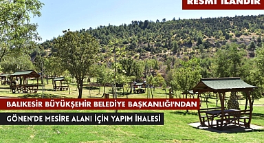 BALIKESİR BÜYÜKŞEHİR BELEDİYE BAŞKANLIĞI'NDAN