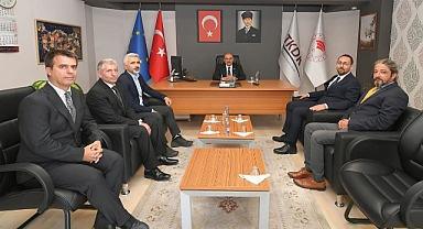 Balıkesir Valisi İsmail Ustaoğlu, TKDK Balıkesir İl Koordinatörü Murat Öncül’ü Ziyaret Etti