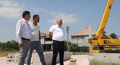 Hasanbey Mahallesi’ne Yeni Düğün Salonu İnşaatı Devam Ediyor