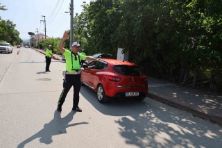 Bafra'da Bayram Trafiği İçin Sıkı Denetimler