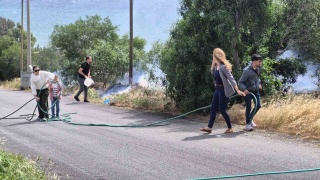 Bodrum'da Çıkan Yangın 5 Hektar Alanı Vurdu