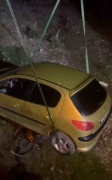 Bursa'da Trafik Kazası ve Şarampole Uçan Araç