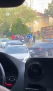 Bursa'da Trafikte Kavga! Sürücülerin Kavgası Sokağı Boks Ringine Çevirdi