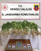 Denizli'deki Narkotik Operasyonda Ele Geçirilen Uyuşturucular