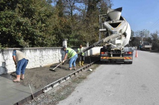 Düzce’de Altı Aylık Alt Yapı ve Yol İyileştirme Çalışmaları