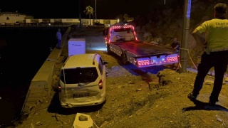 Enkazı Yol Sanan Sürücünün Hatay'da Geçirdiği Kaza