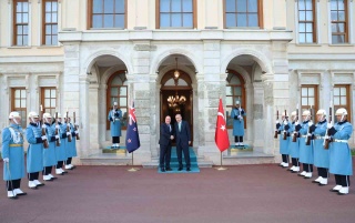 Erdoğan, Yeni Zelanda Başbakanı Luxon'u İstanbul'da Kabul Etti