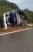 Fındık Tarlasına Devrilen Beton Mikseri: Sakarya'da Kaza