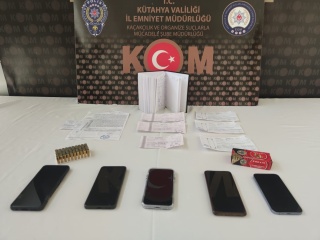 Kütahya'da Tefecilik Operasyonu: 6 Şüpheli Gözaltında