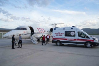 Muş'tan Uçak Ambulansla Ankara'ya Sevk Edilen 7 Aylık Bebek