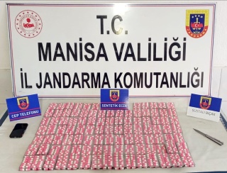 Soma'da Uyuşturucu Operasyonunda Binlerce Hap Ele Geçirildi