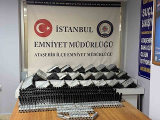 Ümraniye'de Silah Ticareti Operasyonu: 313 Tabanca Ele Geçirildi